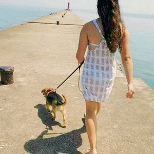 Victoria's Secret Pineapple Dress Cover-up